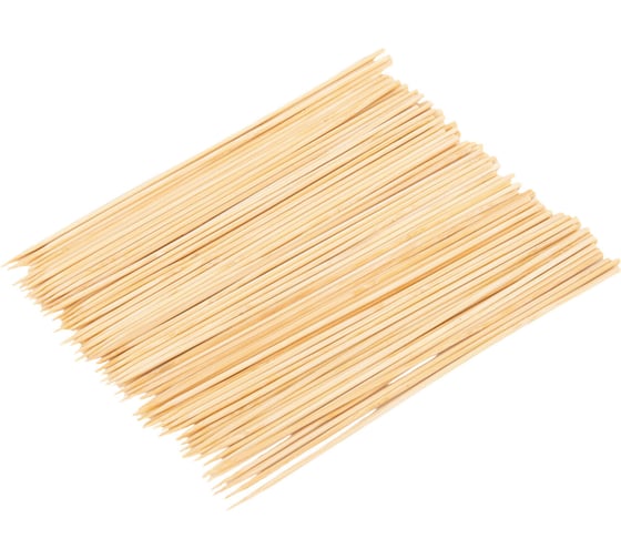 Изображение товара Шпажки-шампуры для шашлыка бамбуковые BOOMHOUSE 200 мм, 100 штук 701958