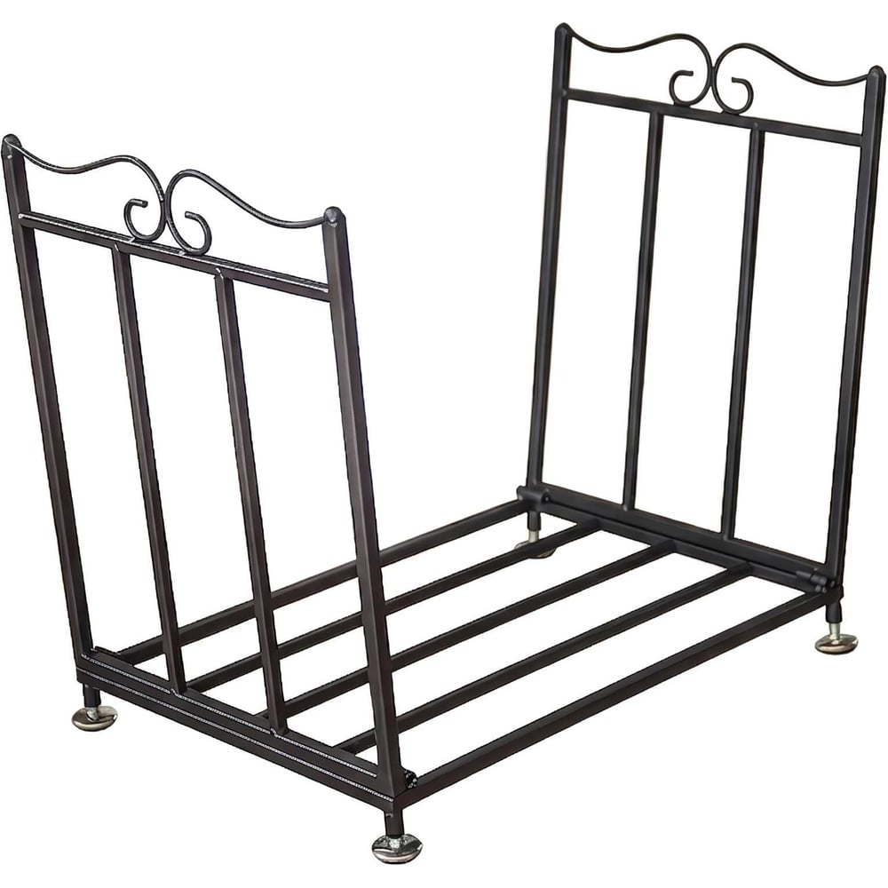 Изображение товара Дровница ЧУДЕСНЫЙ САД WM-780 Очаг черная складная, металл 4606400661849