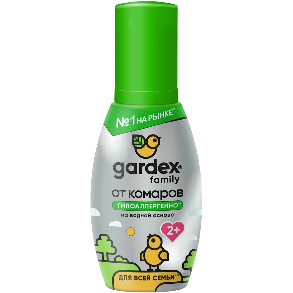 Изображение товара Спрей от комаров для всей семьи Gardex Family 100 мл GR0008