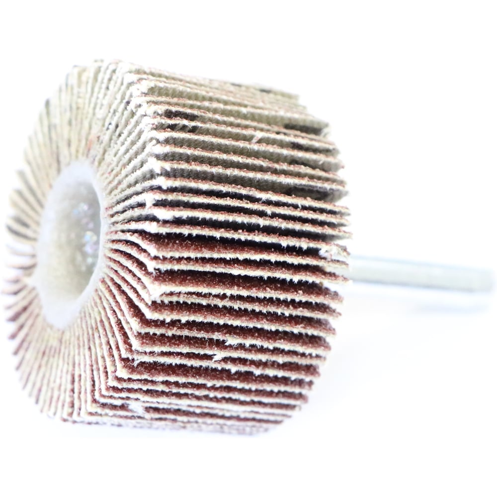 Изображение товара Головка BTI 40х25х6 Р80 - лепестковая шлифовальная