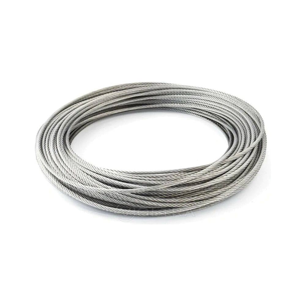 Изображение товара Трос HARDWEX TM диаметром 3 мм, DIN 3055, конструкция 7х7, средней жесткости, нержавеющая сталь А2 (AISI304) (1000) 5190040933699