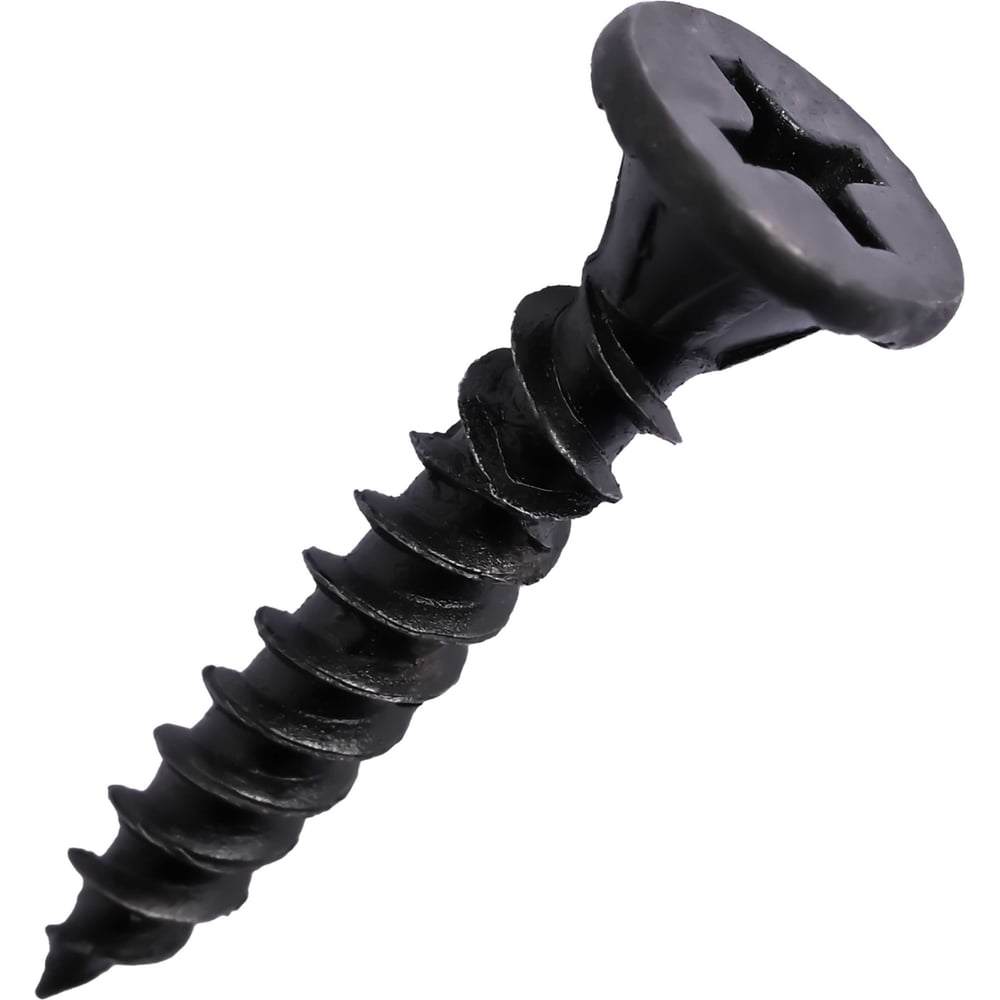 Изображение товара Шуруп гипсокартон-металл FASTNR 3.9X23, частая резьба, потайная головка, фосфатированные, 450 штук FR069