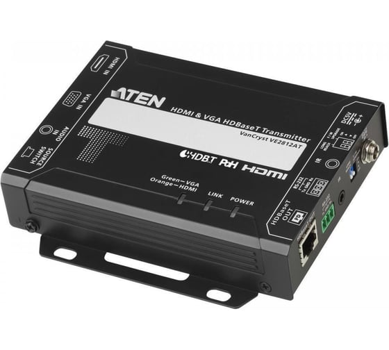 Изображение товара Передатчик ATEN HDMI VGA HDBaseT с POH (4K 100м /1080p 150м) VE2812AT-AT-G