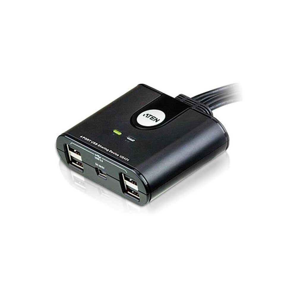 Изображение товара KVM переключатель ATEN US424-AT 8-Port USB 2.0