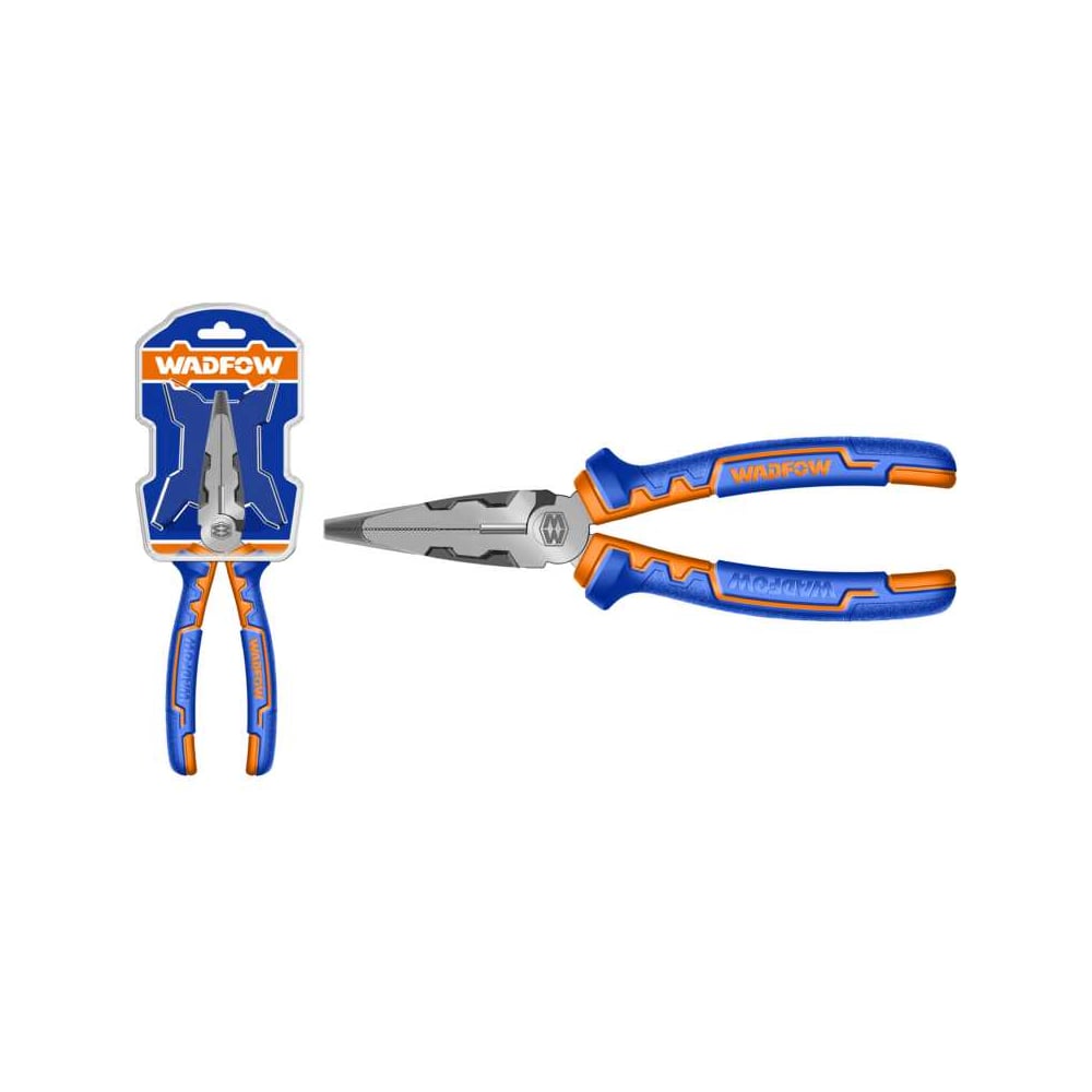Изображение товара Длинногубцы WADFOW 160 мм с двухкомпонентными рукоятками