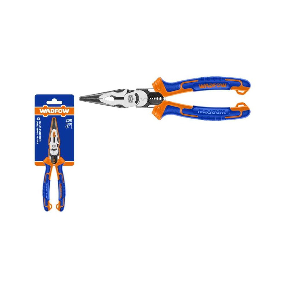 Изображение товара Многофункциональные длинногубцы WADFOW 6 в 1 200 мм для профессиональных задач