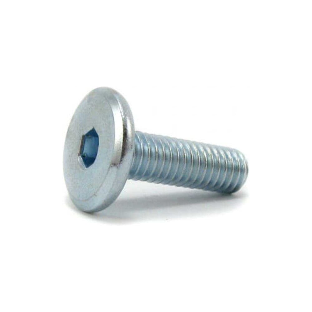 Изображение товара Винт мебельный КОСТИНСТРОЙ М6х30 DIN 7420 с плоской головкой и вн.шестигр., оцинк (200шт) 36725