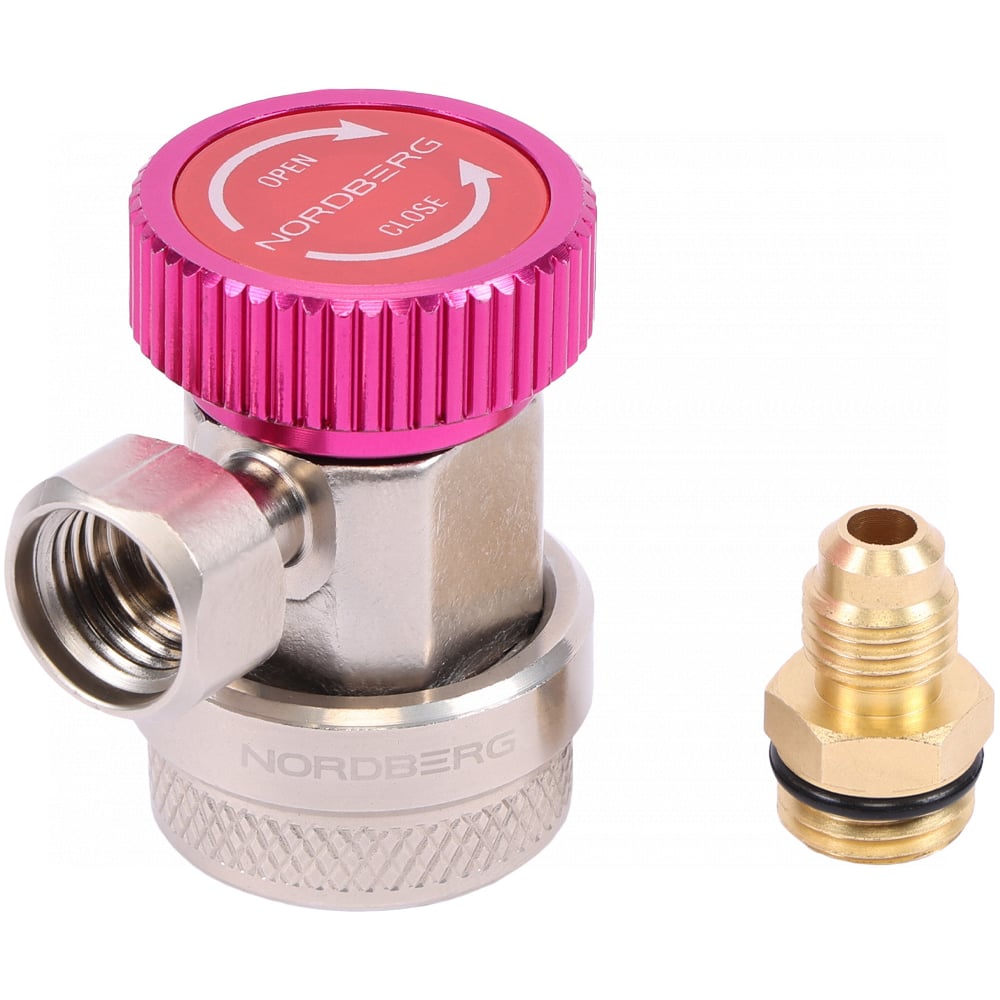 Изображение товара Муфта быстросъемная NORDBERG R134a высокое давление, красная NFA1H