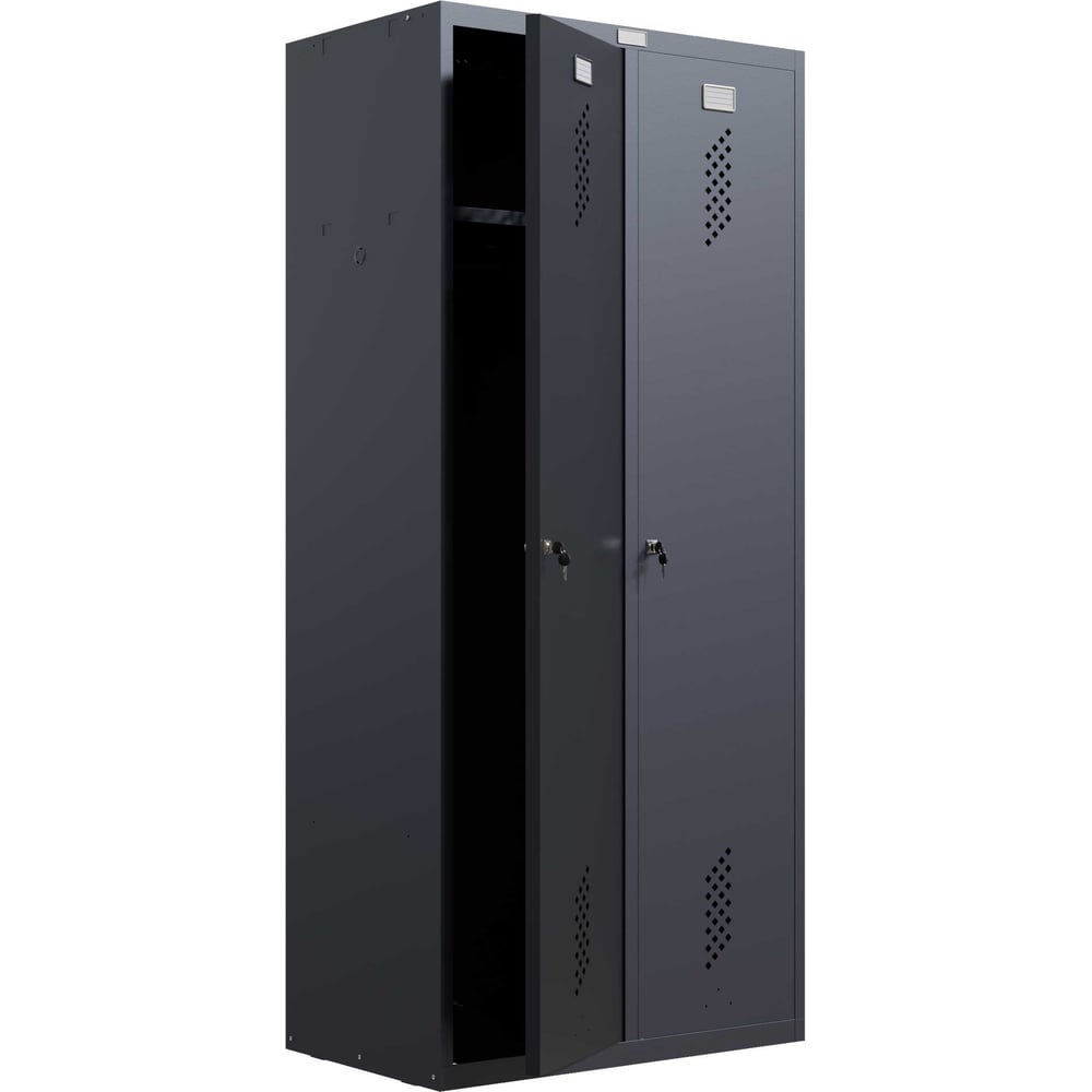 Изображение товара Шкаф для раздевалок усиленный IRONMEBEL Ворк Стандарт 800 M-WRKST.DRSCS.02