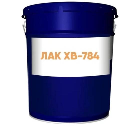 Изображение товара Лак по дереву АО "АНТИКОРРОЗИЙНЫЕ ПИГМЕНТЫ" ХВ-784 металлик, 20 кг 004СБ-20