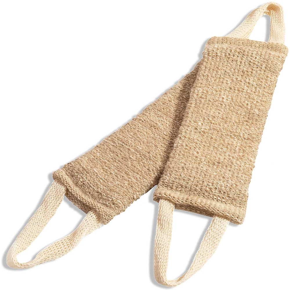 Изображение товара Мочалка VIVAL 10670 для лица и тела, хлопок, бежевая