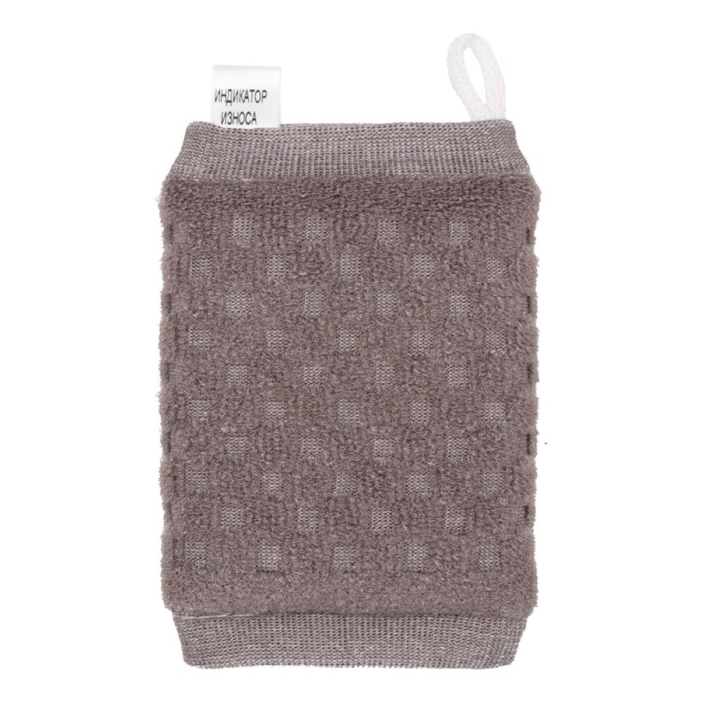 Изображение товара Мочалка рельефная VIVAL брикет для лица и тела