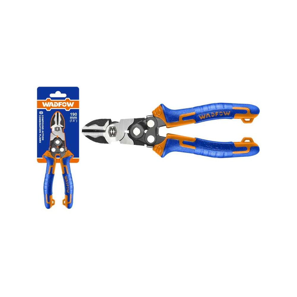 Изображение товара Плоскогубцы WADFOW 190 мм 6/36 WPL3768
