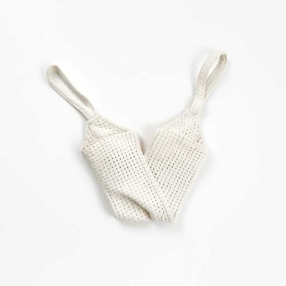 Изображение товара Мочалка VIVAL 227110 для лица и тела с ручками