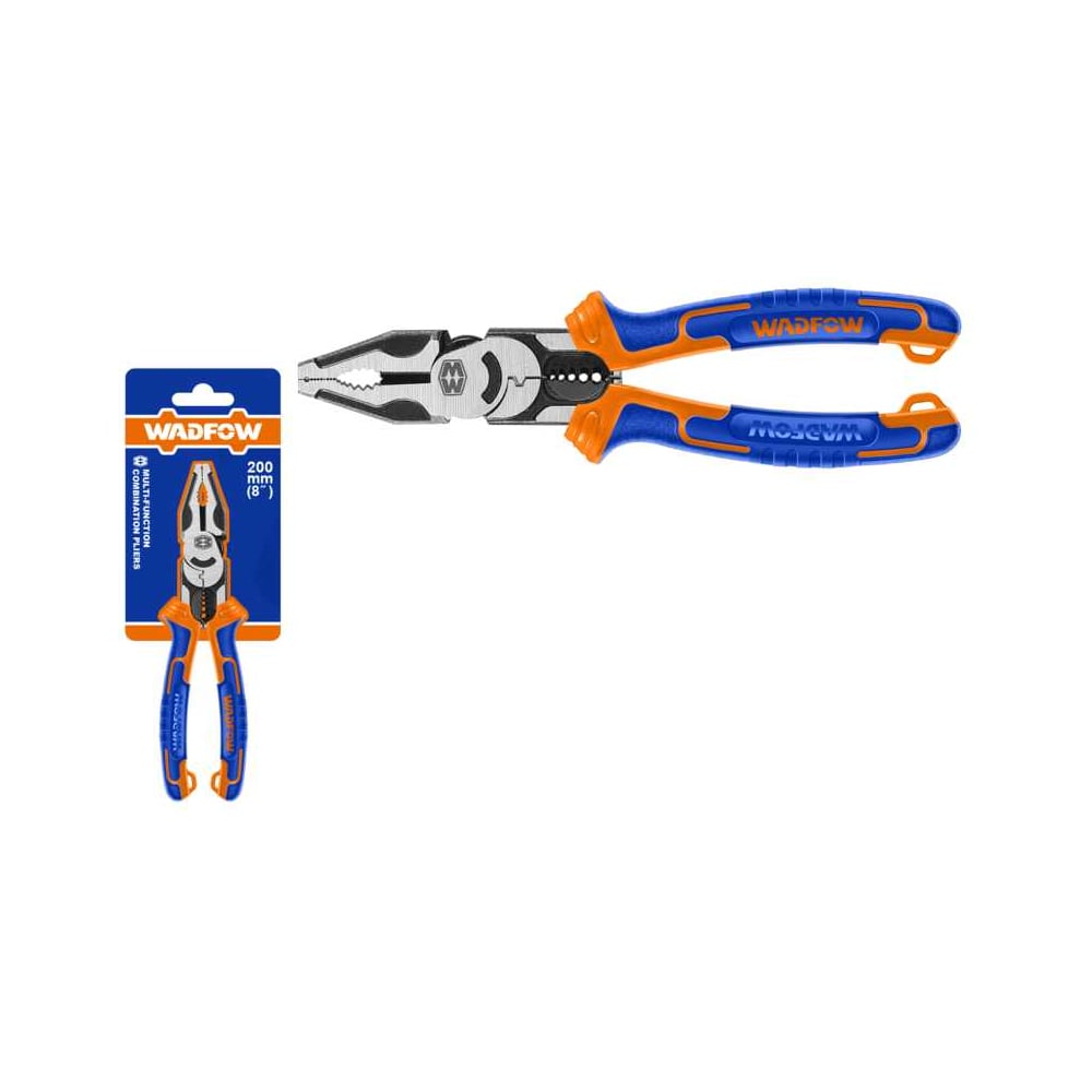 Изображение товара Плоскогубцы многофункциональные 7 в 1 WADFOW 200 мм 6/36 WPL1778