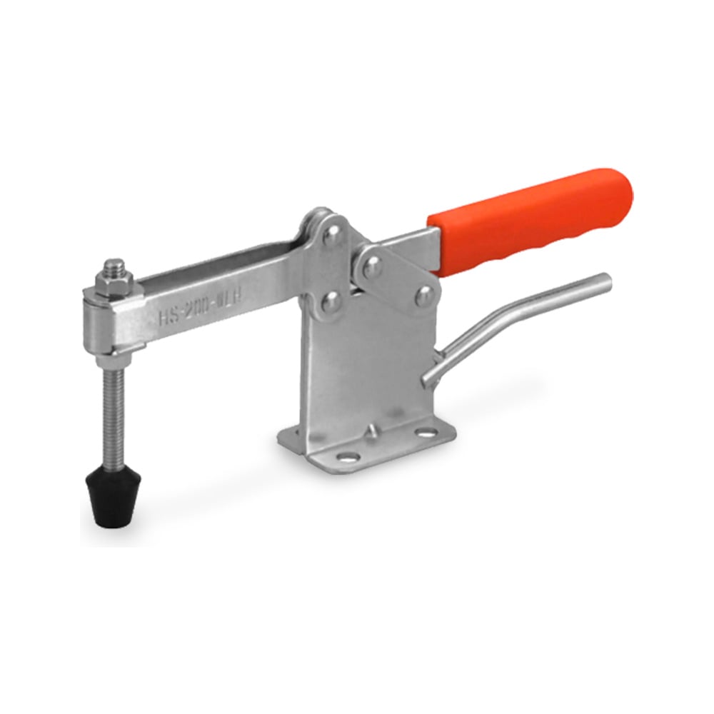 Изображение товара Зажим механический с горизонтальной ручкой WOODWORK усилие 400 кг, прижим 110 мм, база 79 мм GH-200-WLH