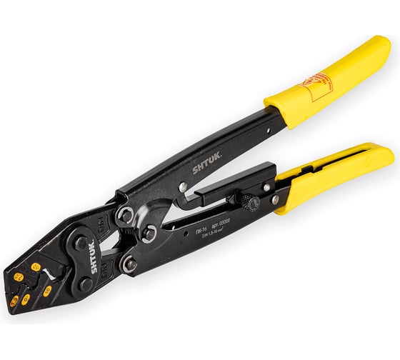 Изображение товара Ручные пресс-клещи SHTOK ПК-16 03008