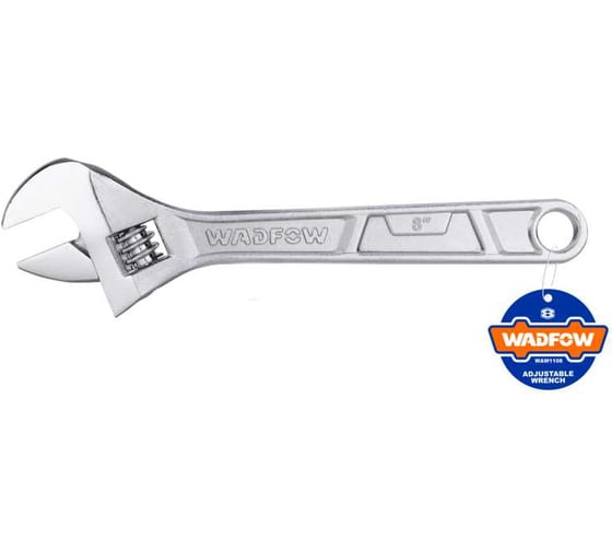 Изображение товара Ключ разводной WADFOW 200 мм, 0-24 мм 6/36 WAW1108