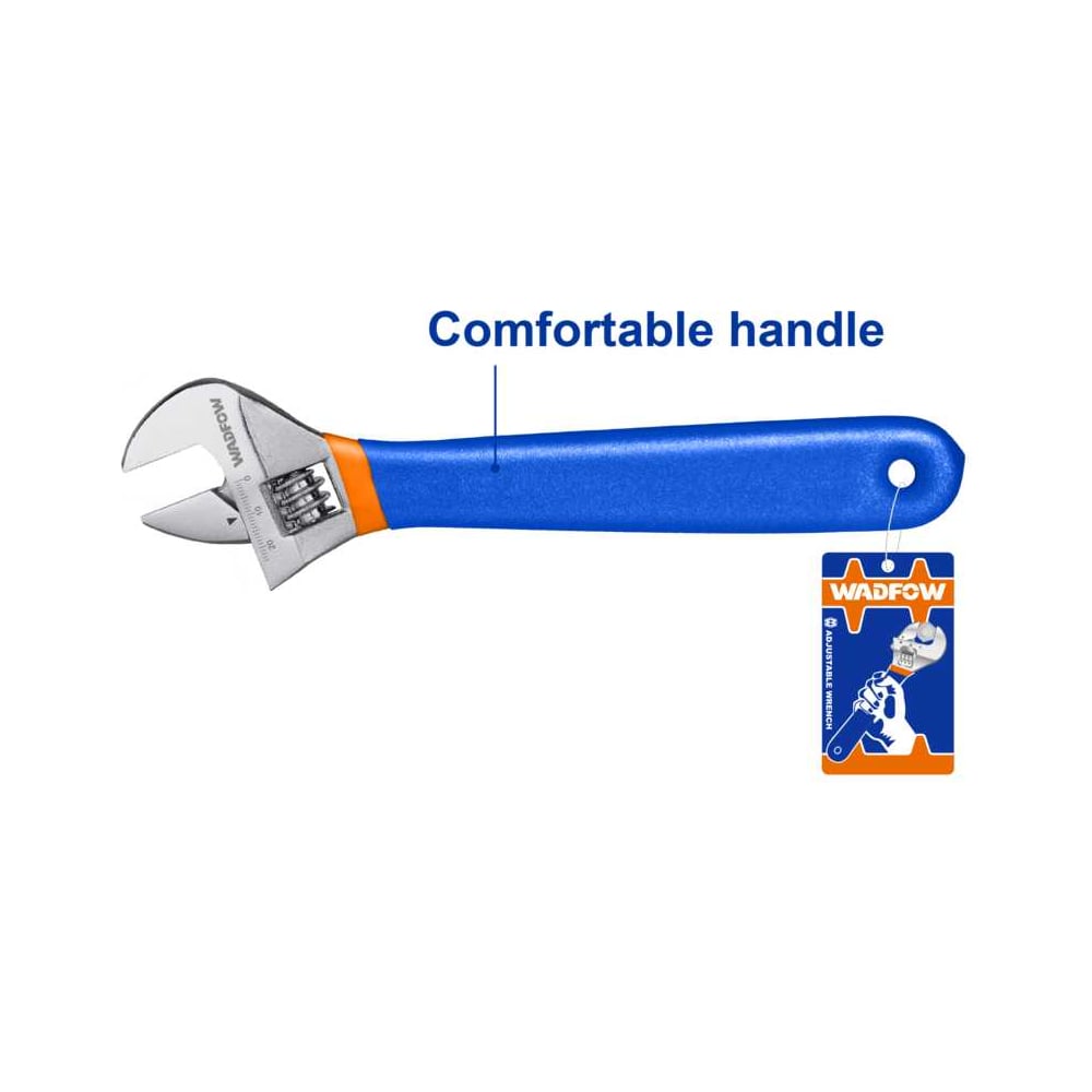 Изображение товара Ключ разводной WADFOW 250 мм, 0-30 мм 6/24 WAW5110