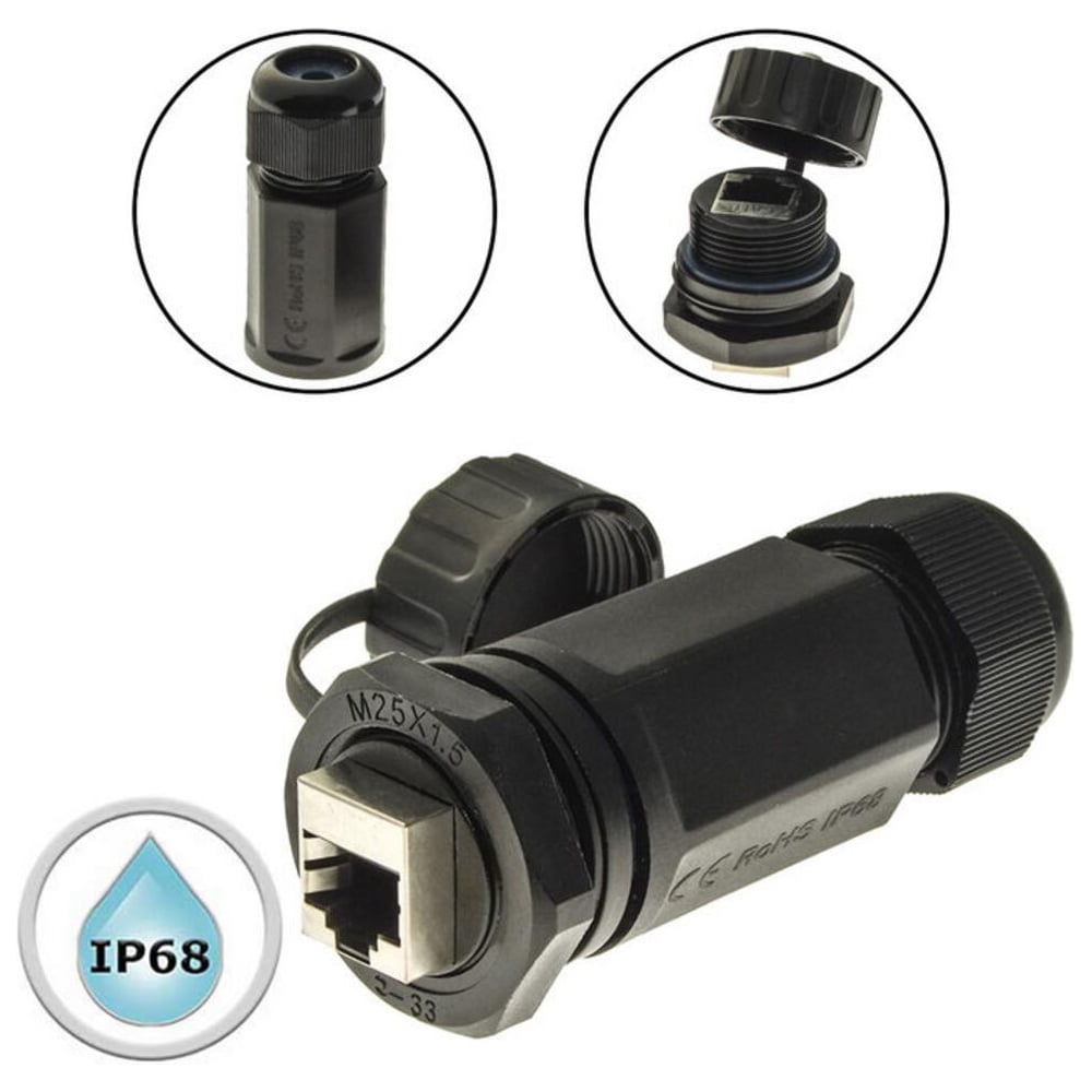 Изображение товара Разъем RUICHI RJ45M25Z1L -6BG 107909 Изображение товара Разъем RUICHI RJ45M25Z1L -6BG 107909