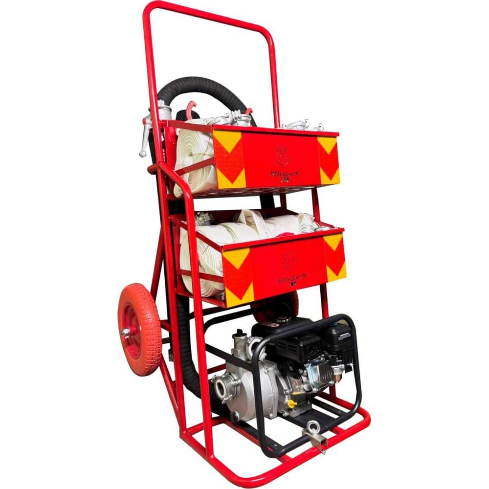 Изображение товара Мобильный пост пожаротушения (МПП) Шанс-М200 с мотопомпой 00-000008596