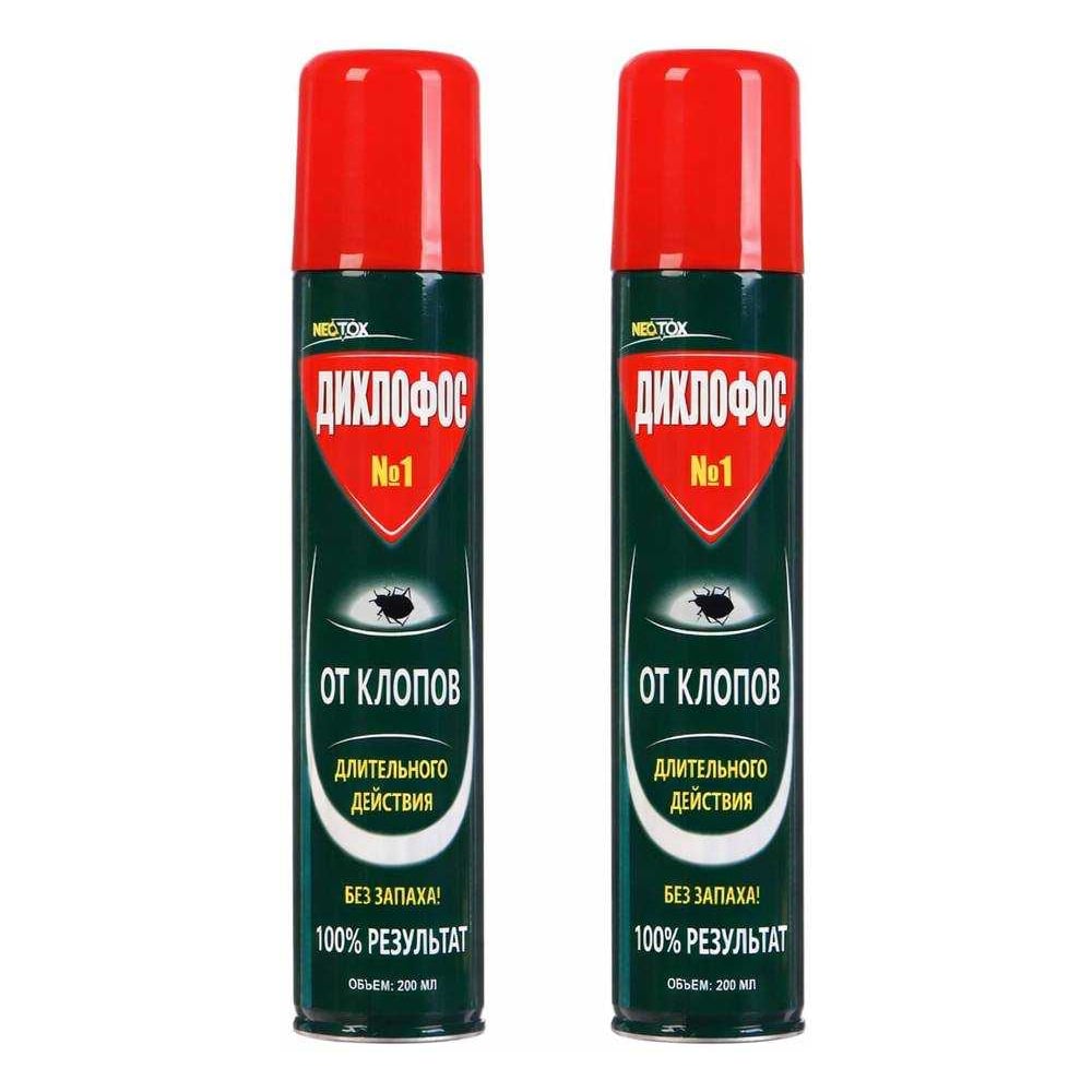 Изображение товара Дихлофос НЕОТОКС №1 от клопов 200 мл (комплект 2 шт.)