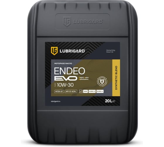 Изображение товара Моторное масло для дизельных двигателей LUBRIGARD ENDEO EVO 10W-30 (20л) LGEEND1030PL20