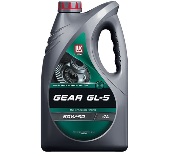Изображение товара Масло трансмиссионное Лукойл L GEAR GL-5 80W90, 4л 3590991