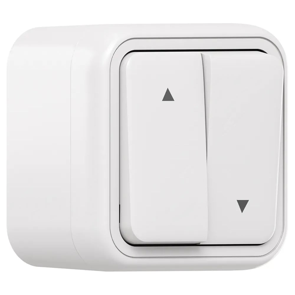 Изображение товара Выключатель EKF Бронто BT1-SWW-25 для жалюзи, 230В, 2 клавиши