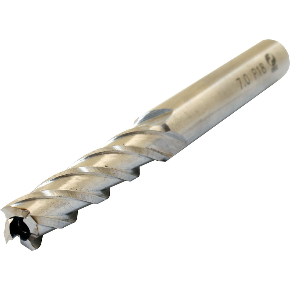 Изображение товара Фреза концевая CNIC d 7,0х30х74 ц/х Р18 Z=4 dхв-8мм 31940