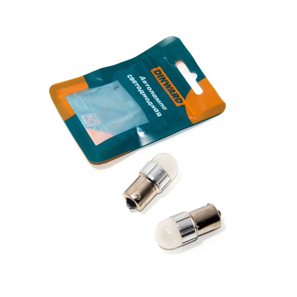 Изображение товара Лампа DINWARD 12-21 4SMD в колбе, 12В, 1000 лм, 2 шт