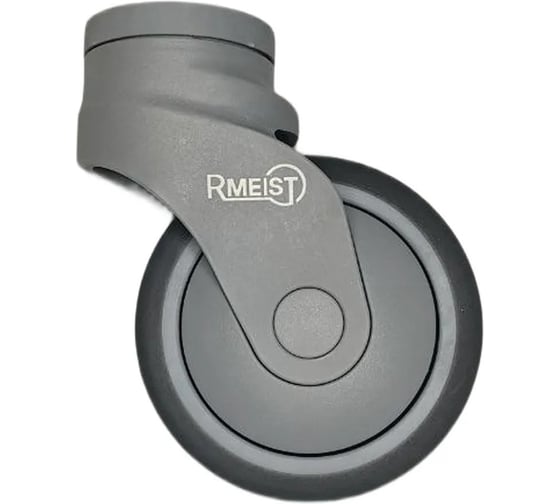 Изображение товара Колесо аппаратное поворотное Rmeist IUL 100 PJP2 O13 100 мм Крепление под болт М12 мм 1 шт RM00035105ВИ