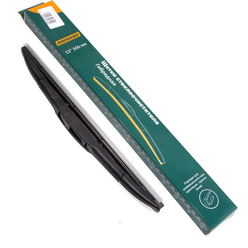 Изображение товара Щетка стеклоочистителя гибридная DINWARD 12/300 мм 746619v