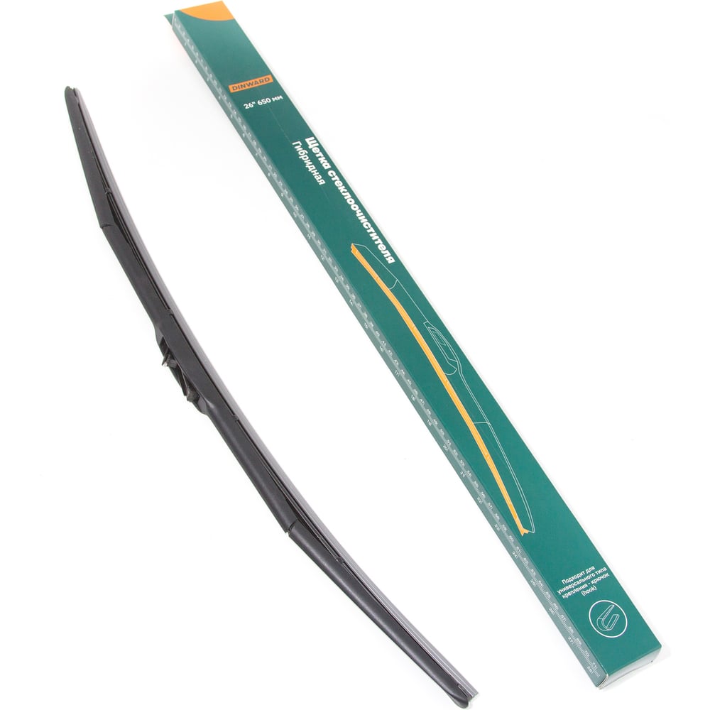 Изображение товара Щетка стеклоочистителя DINWARD 746630v 650 мм бескаркасная