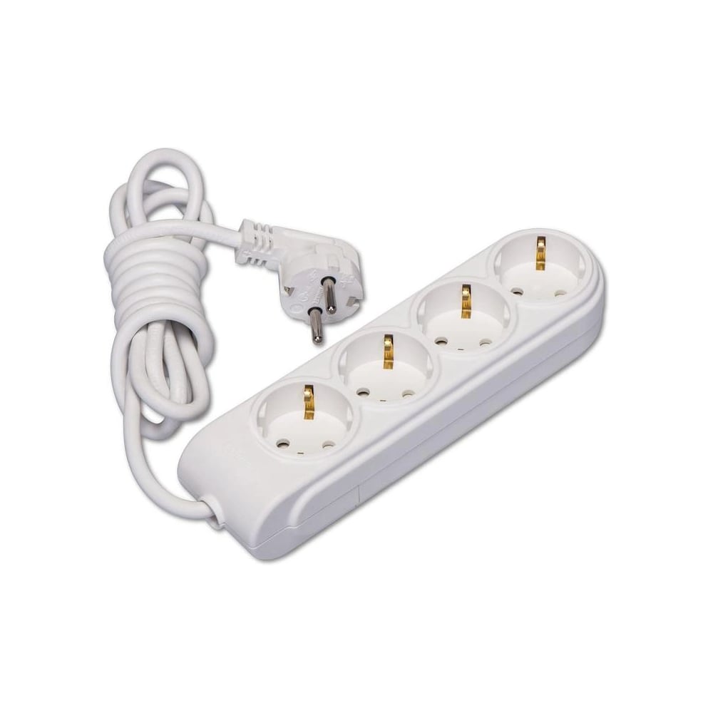 Изображение товара Удлинитель MAKEL 4х10м, с заземлением, 16А, защитные шторки, сечение 3х1.5 N4210084