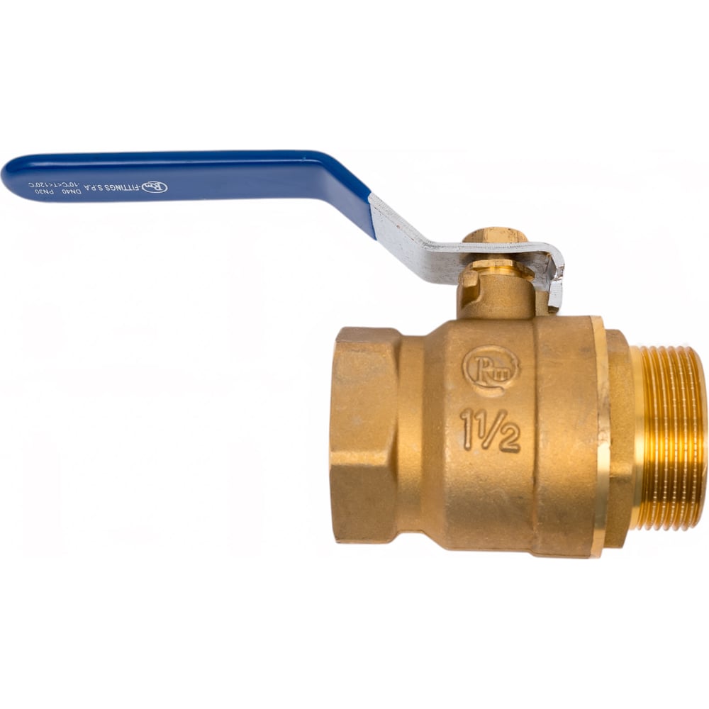 Изображение товара Шаровой кран RM 1 1/2 ВР-НР муфтовый Ду40 Ру30 профессиональный латунь