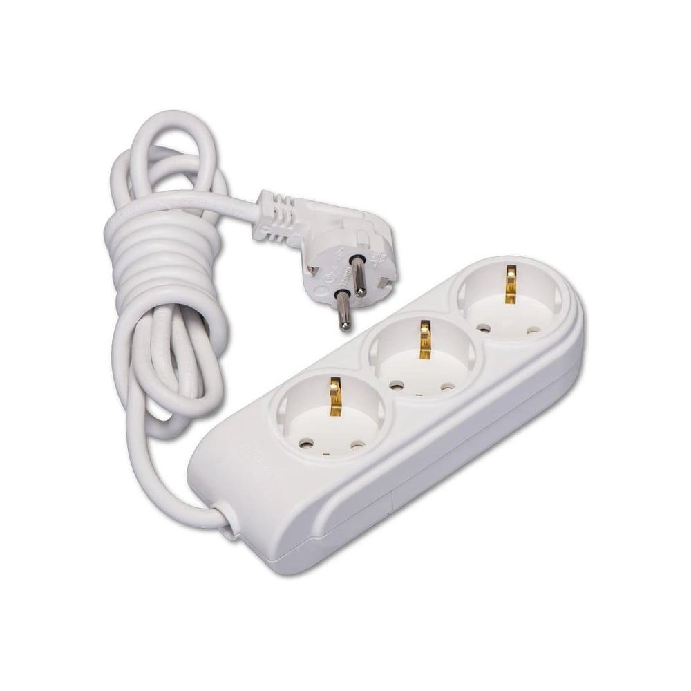 Изображение товара Удлинитель MAKEL 3х10м, с заземлением, 16А, защитные шторки, сечение 3х1.5 N3210084