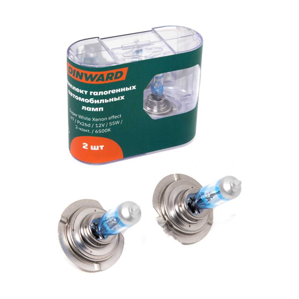 Изображение товара Лампа DINWARD PX26d 12 В 6000K голубой светодиодная (2шт)