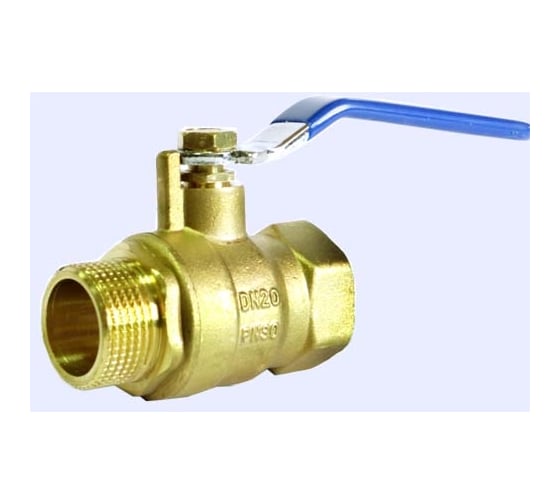 Изображение товара Шаровой кран RM 1/2 ВР-НР муфтовый ручка Ду15 Ру30 11Б27п1 RM-12FML