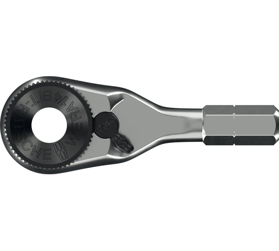 Изображение товара Трещотка-бита WERA 8011 Zyklop Mini 4 хвостовик 1/4 WE-003662