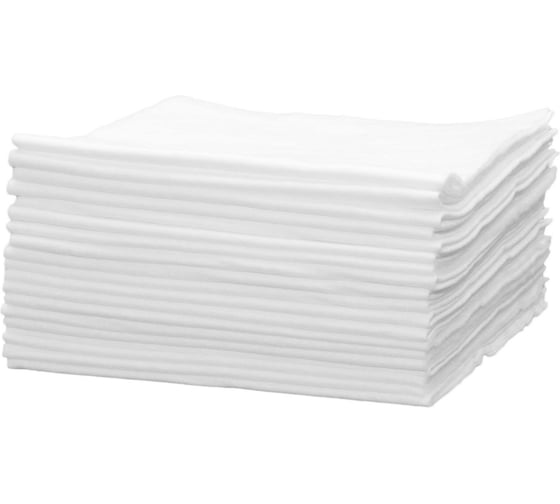 Изображение товара Полотенце ЧИСТОВЬЕ Спанлейс Станд. Белый 30х70 см 100 шт/упк 01-400