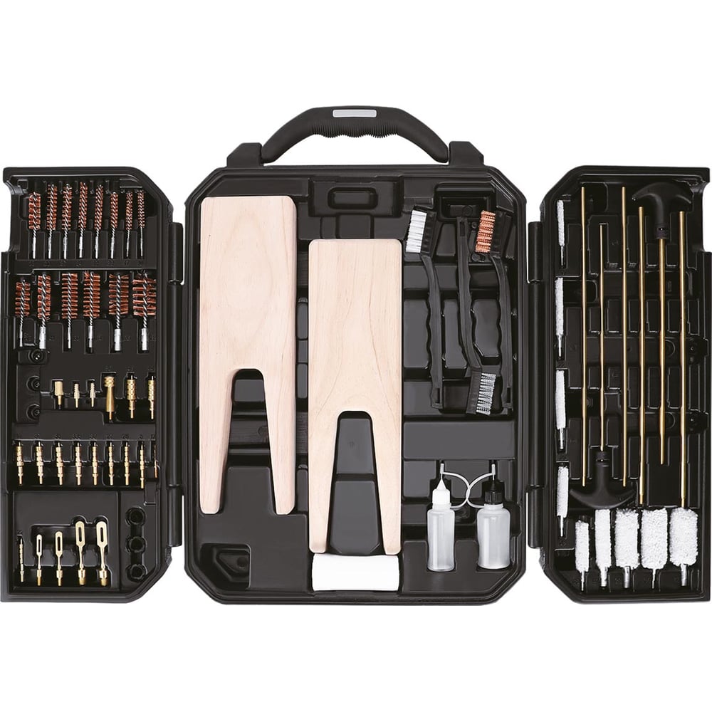 Изображение товара Щетки для чистки каналов Rockforce RF-9108G3 108 предметов в кейсе