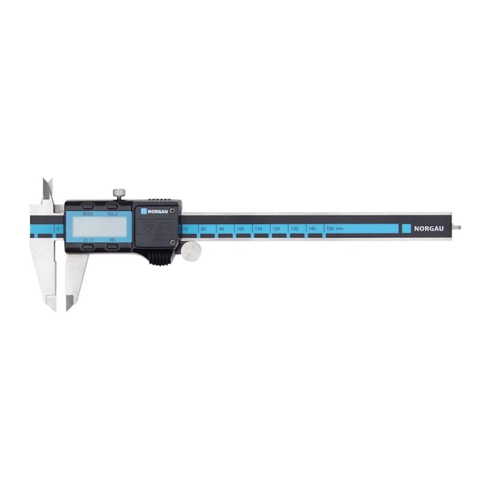 Изображение товара Штангенциркуль цифровой NORGAU 0-200 мм, 0,01 мм, IP67, тип NCDZ-2001 040052020