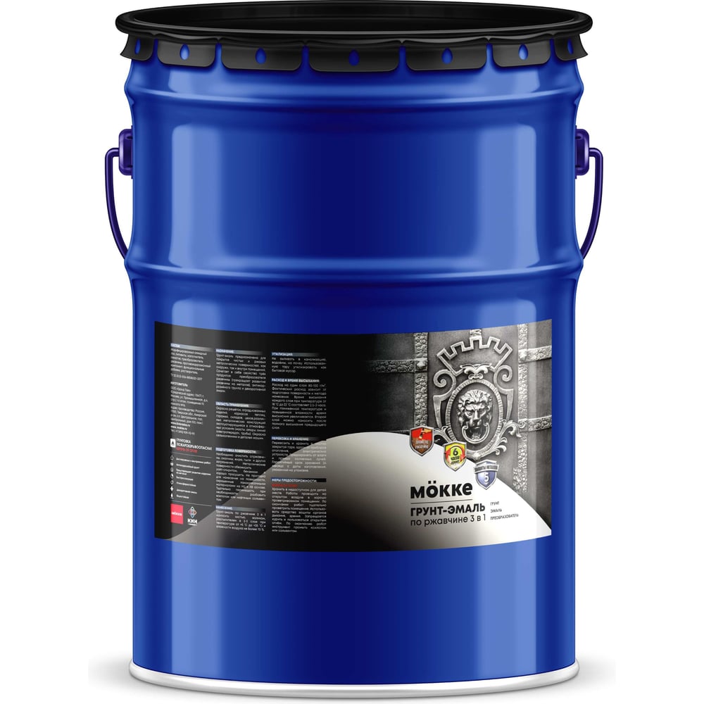 Изображение товара Грунт-эмаль MÖKKE алкидно-уретановая RAL8012