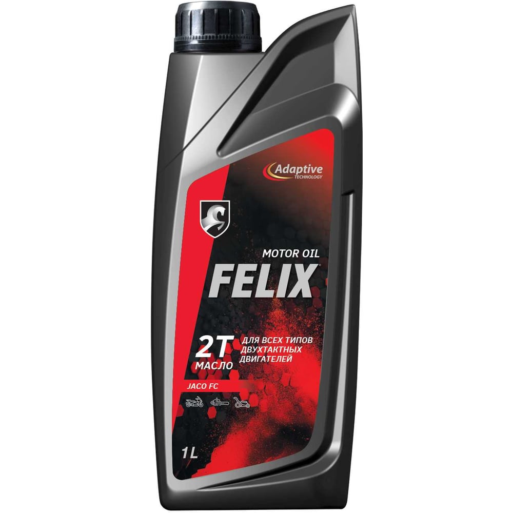 Масло FELIX 2T JASO FC 1 л, 410000282