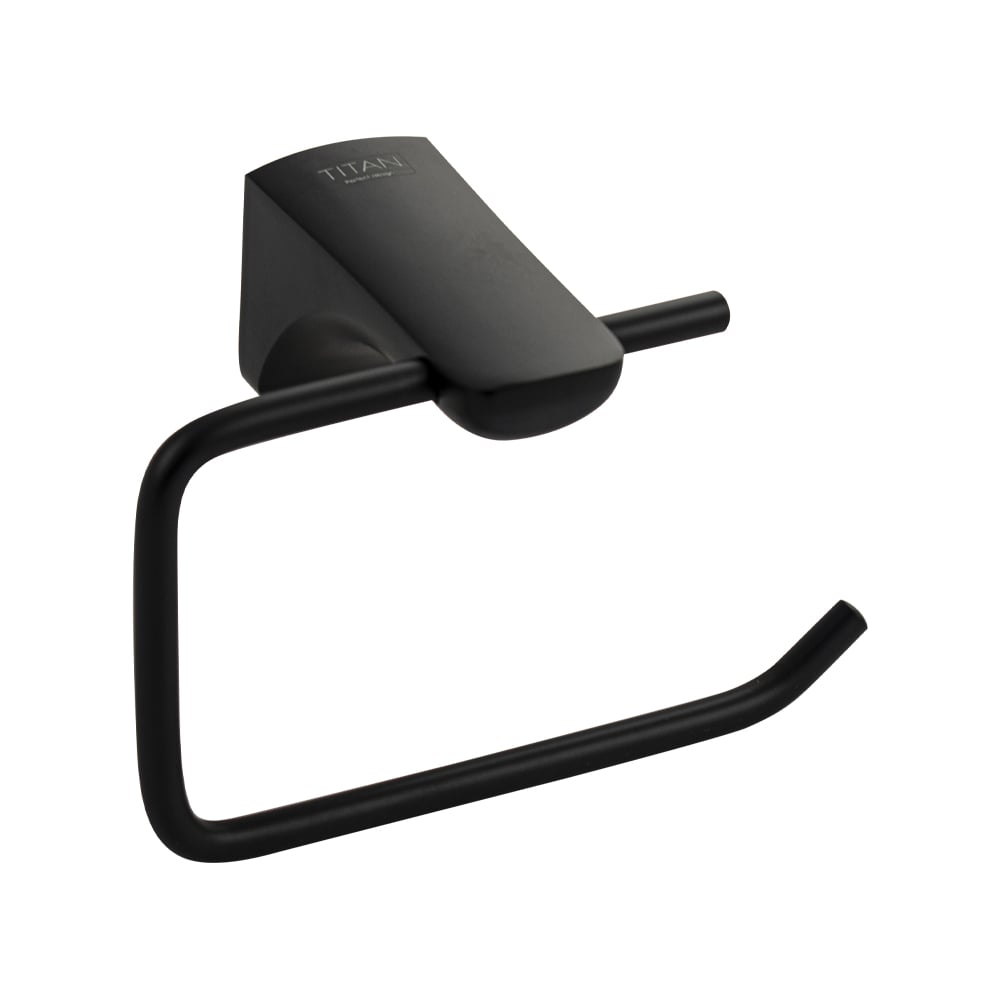 Изображение товара Держатель туалетной бумаги и полотенца Санакс ТИТАН без экрана, чёрного цвета 76002