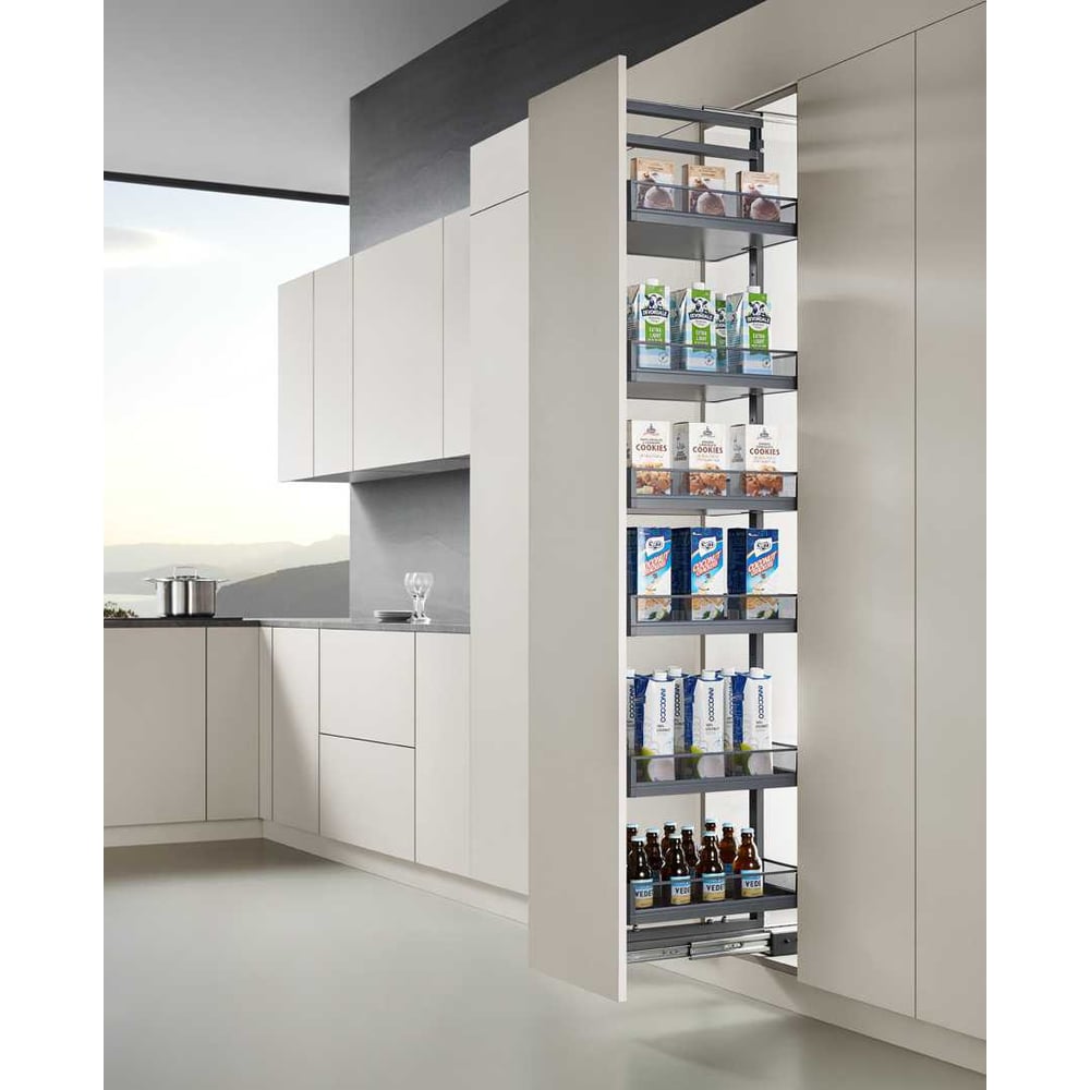 Изображение товара Шкаф бутылочница Mebax Premium Line 300x460x2200 серый