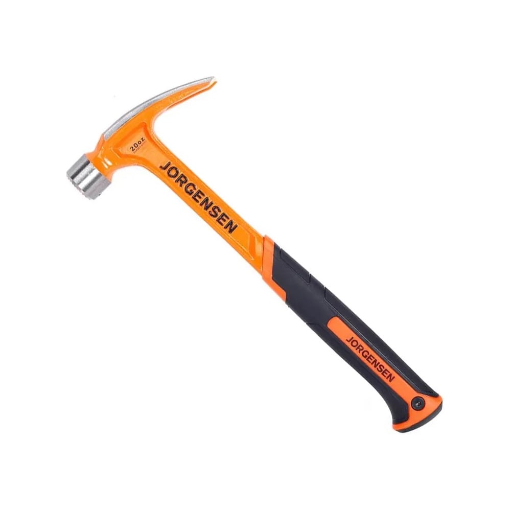 Изображение товара Молоток-гвоздодёр цельностальной кованый Pony Jorgensen 567г (с эргономичной рукояткой) 60102