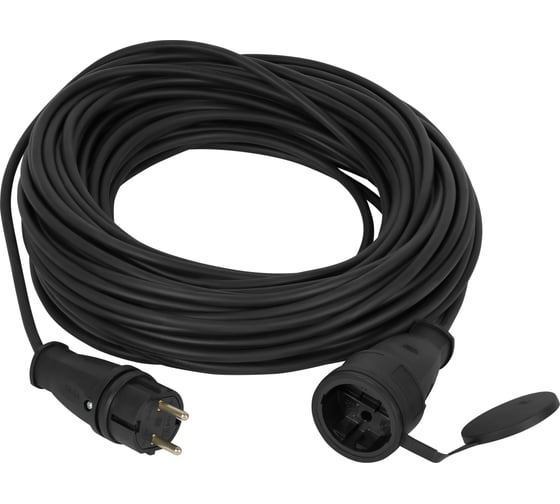 Изображение товара Удлинитель силовой Intro UPKG130-2x1, 5-IP44 уличный в бухте без заземлением 1 розетка 30м КГ 2х1.5мм2 Б0072047
