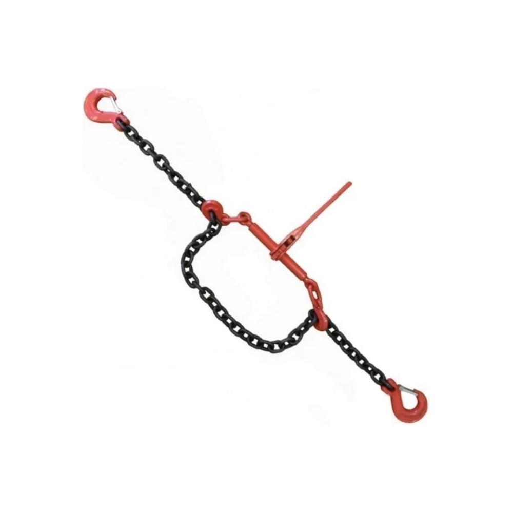 Изображение товара Крепежная цепь с талрепом СЕВЗАПКАНАТ СЗК крюк-крюк, 6 мм, 8 м 4631182088966